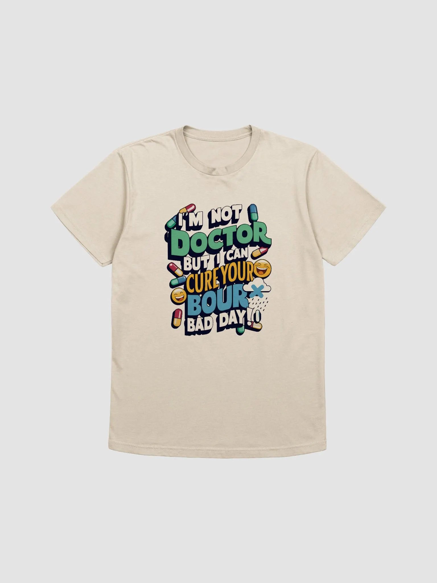 Humorous Cure Graphic T-Shirt product image (1)