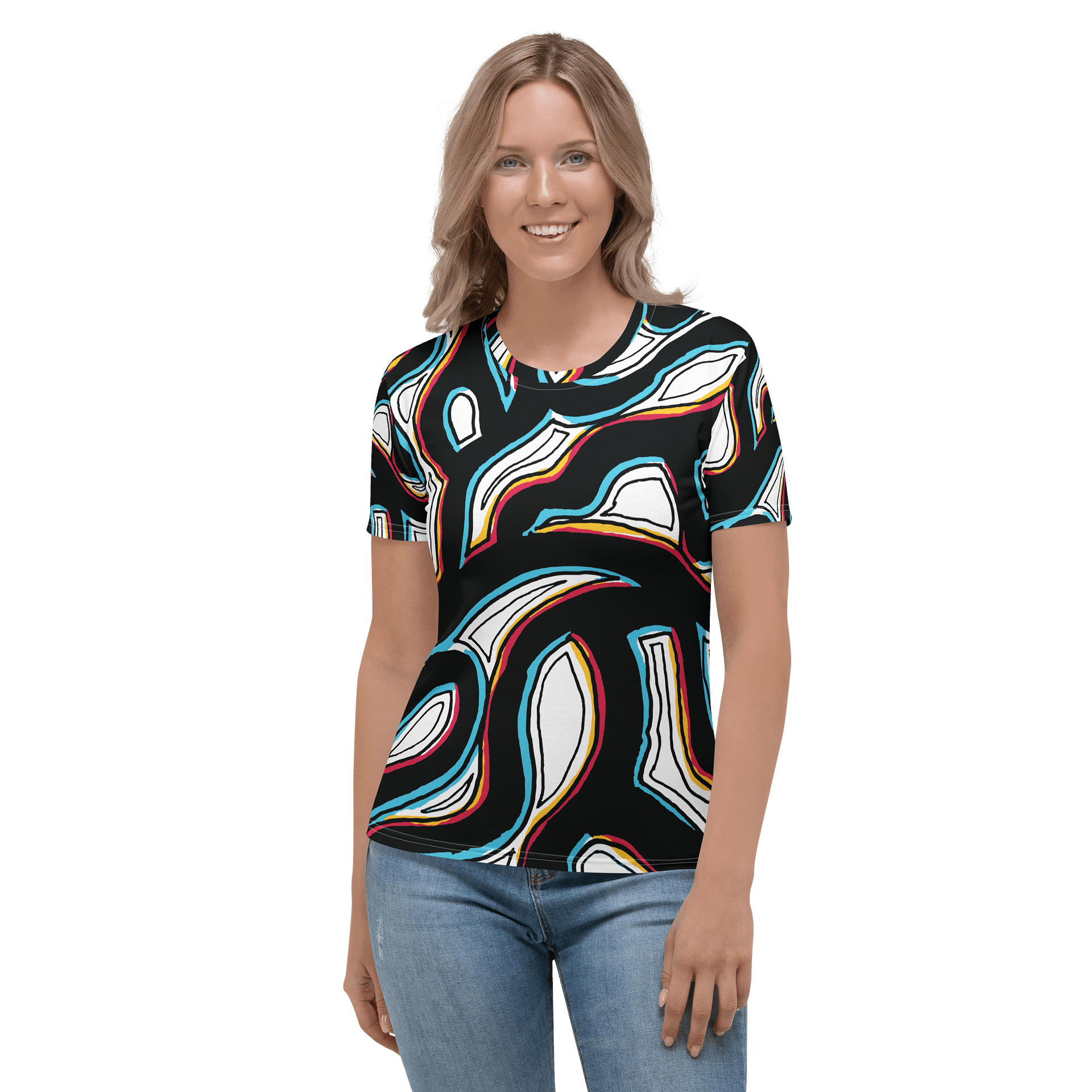 Flowing Spectrum Women's Tee product image (2)
