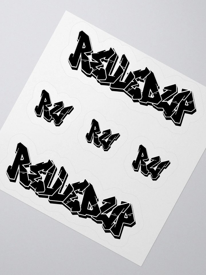 Revved Up RU Graffiti Kiss Cut Stickers product image (5)