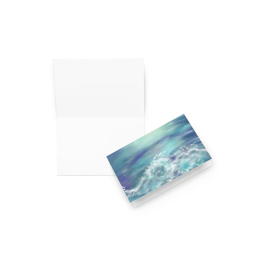 Ocean Wave Card product image (7)