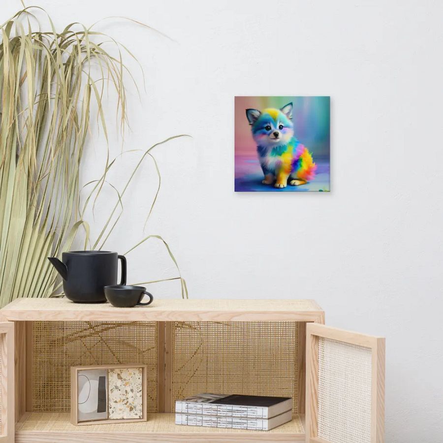 Cute Dog Digital Painting - v16 product image (9)