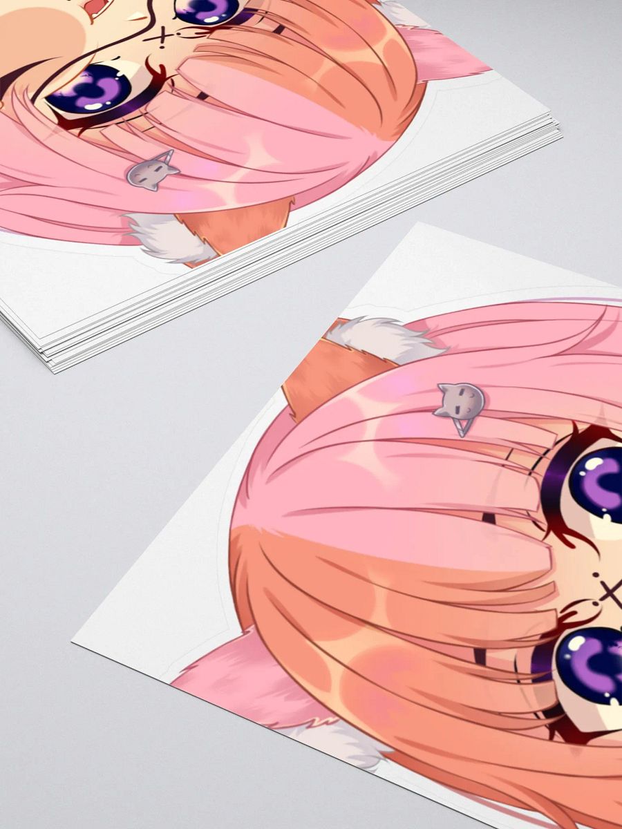 Peek-A-Nico Boo! Sticker product image (5)