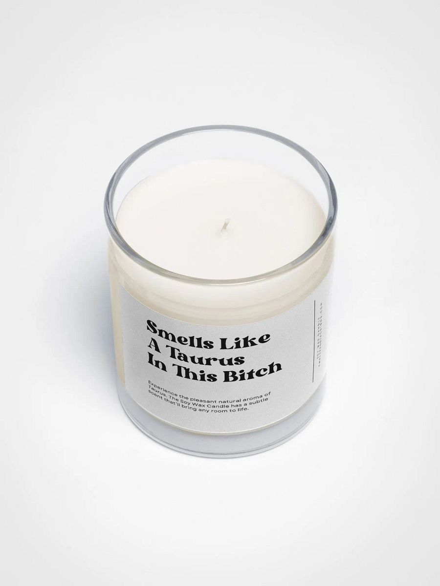 Funny Taurus Candle product image (3)