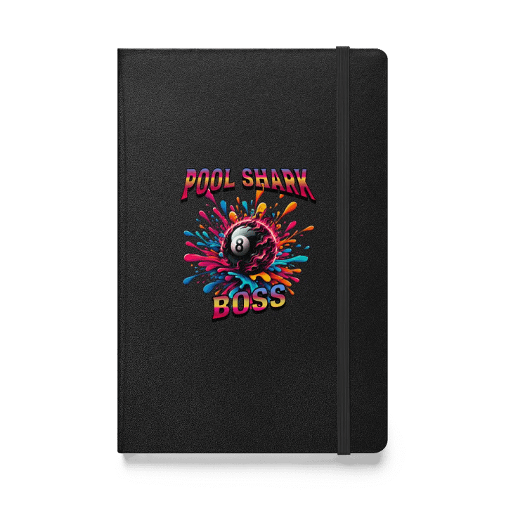 Pool Shark Boss Energetic Hardcover Notebook product image (1)