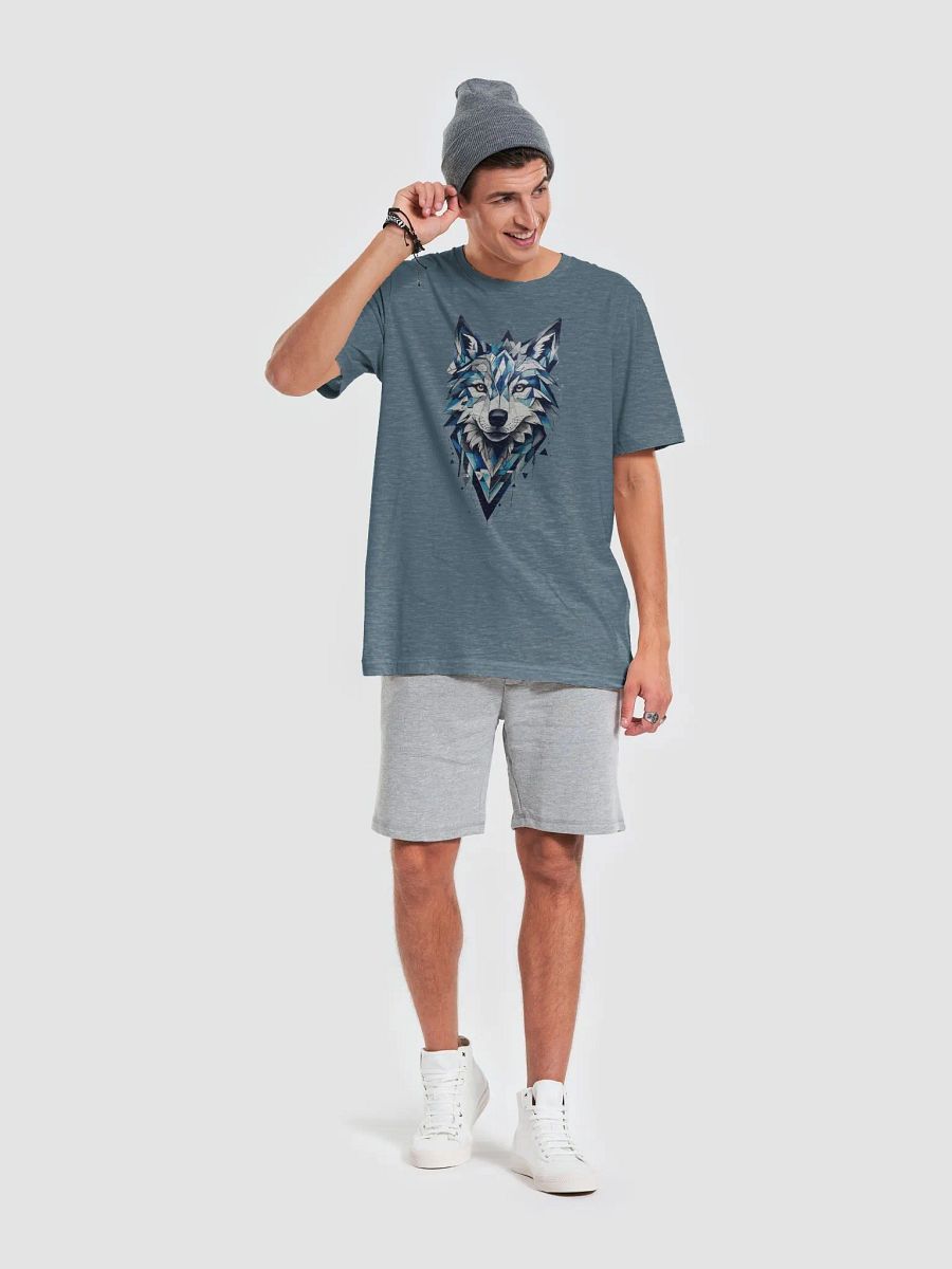 Geometric Wolf T-shirt product image (26)