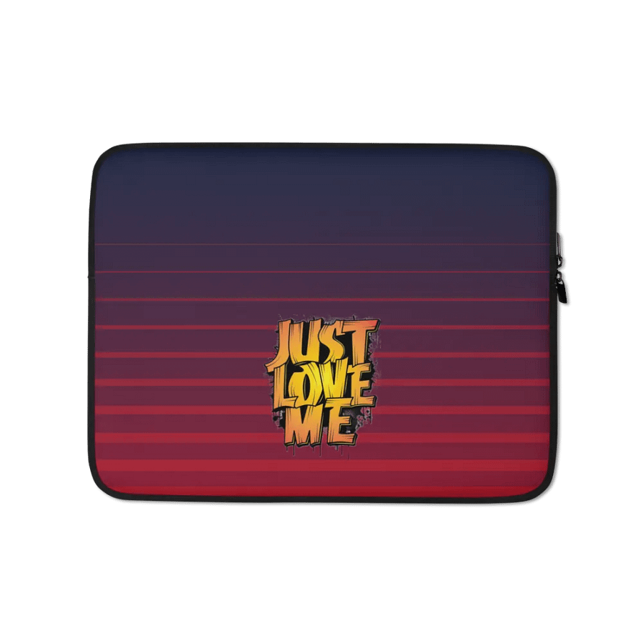 Just Love Me Laptop Sleeve product image (1)