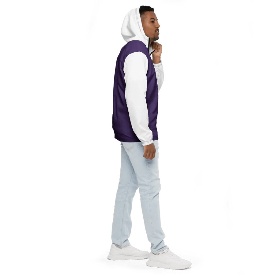 CG Purple Windbreaker White Sleeves product image (5)