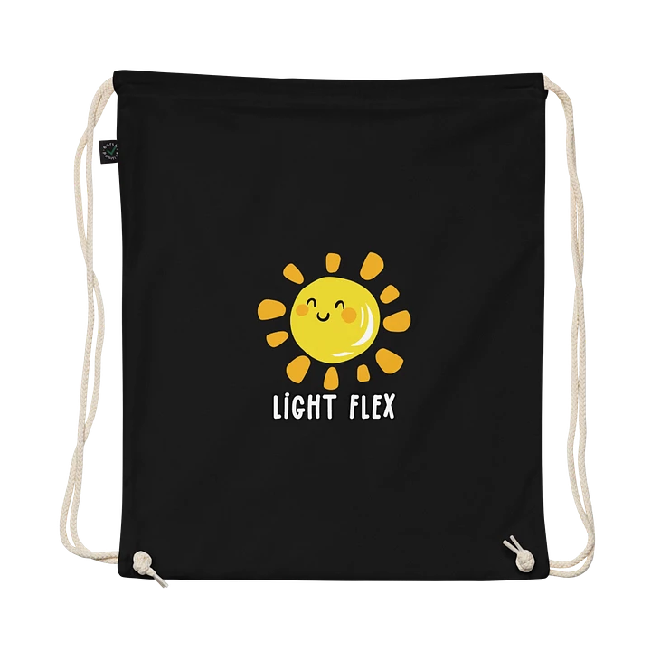 Light Flex Happy sun Drawstring Bag product image (1)