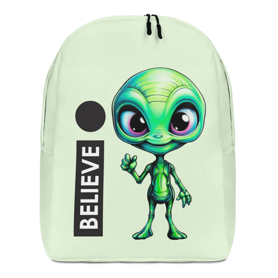 Peaceful Alien Backpack product image (5)