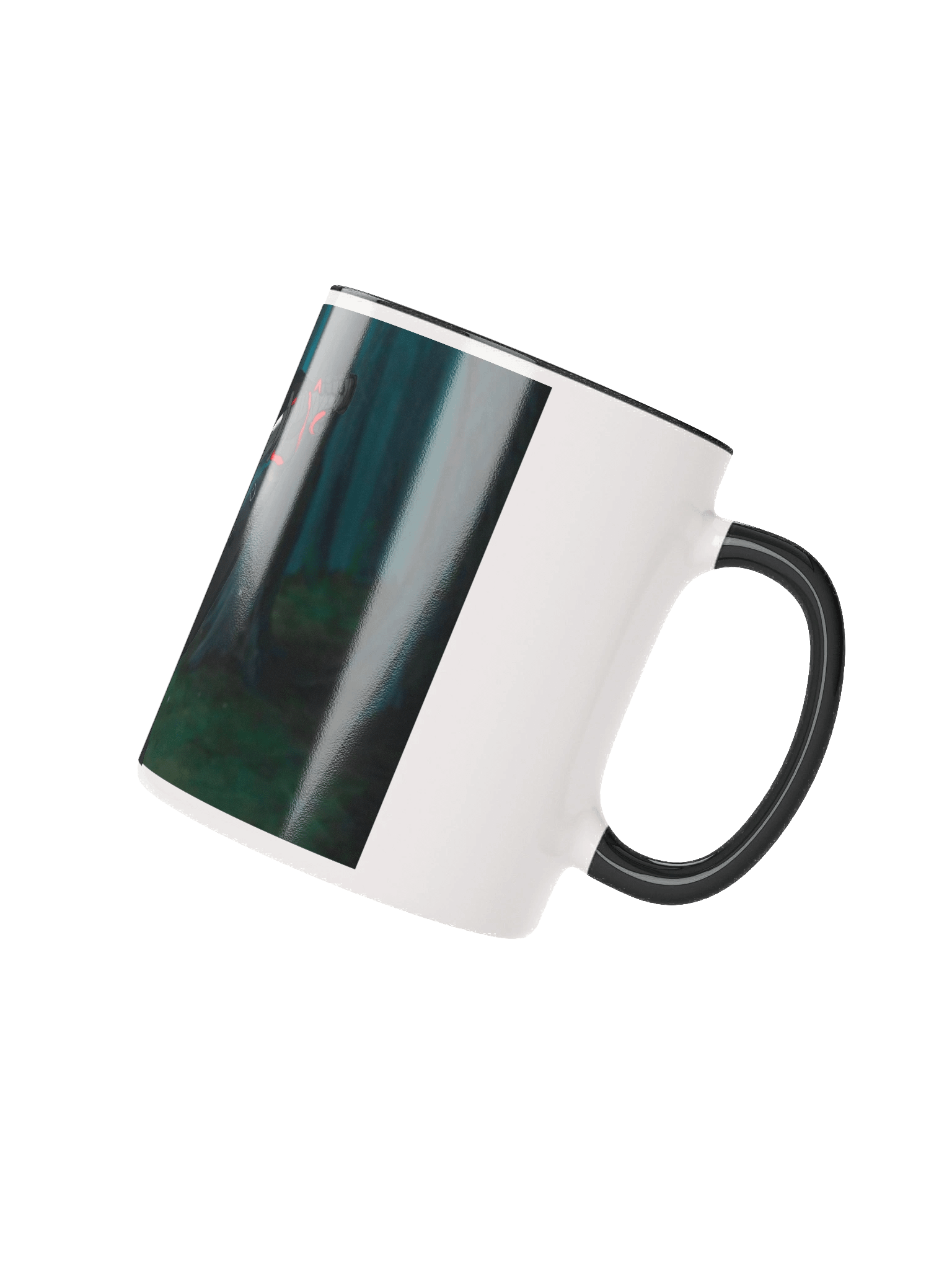 Cartoon Shadow Mug (White/Black) product image (3)