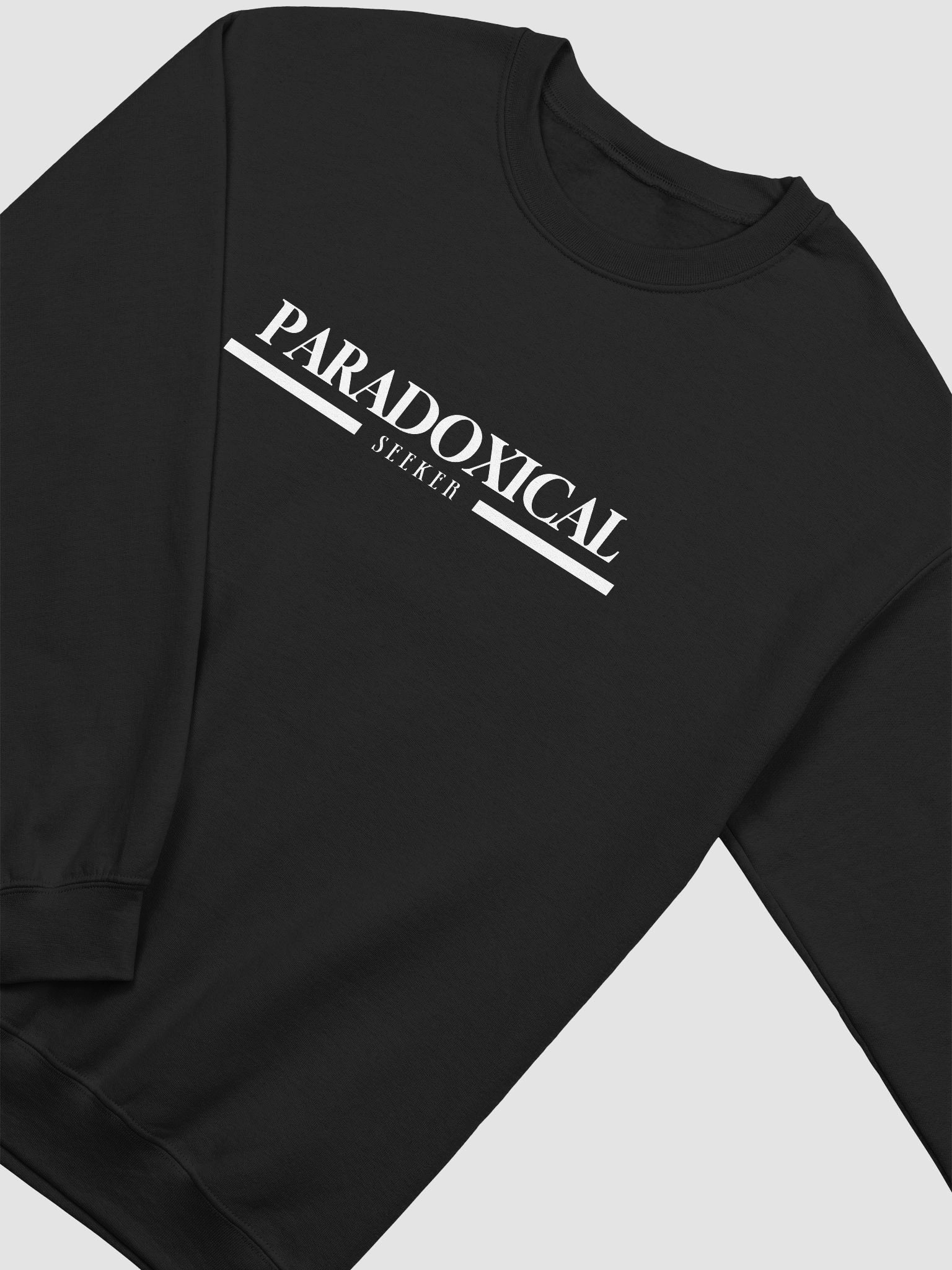 [Black] Paradoxical Seeker ※ Sweatshirt product image (4)