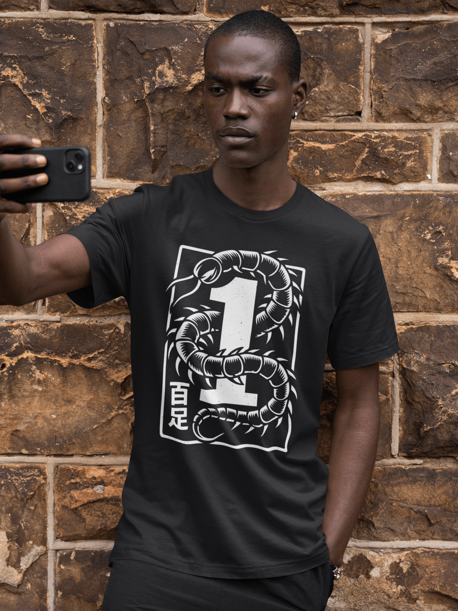 Five Deadly Venoms & Centipede Style T-shirt product image (2)