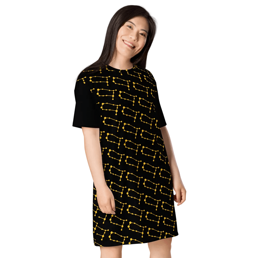 Stellar Gemini Connections T-Shirt Dress product image (4)