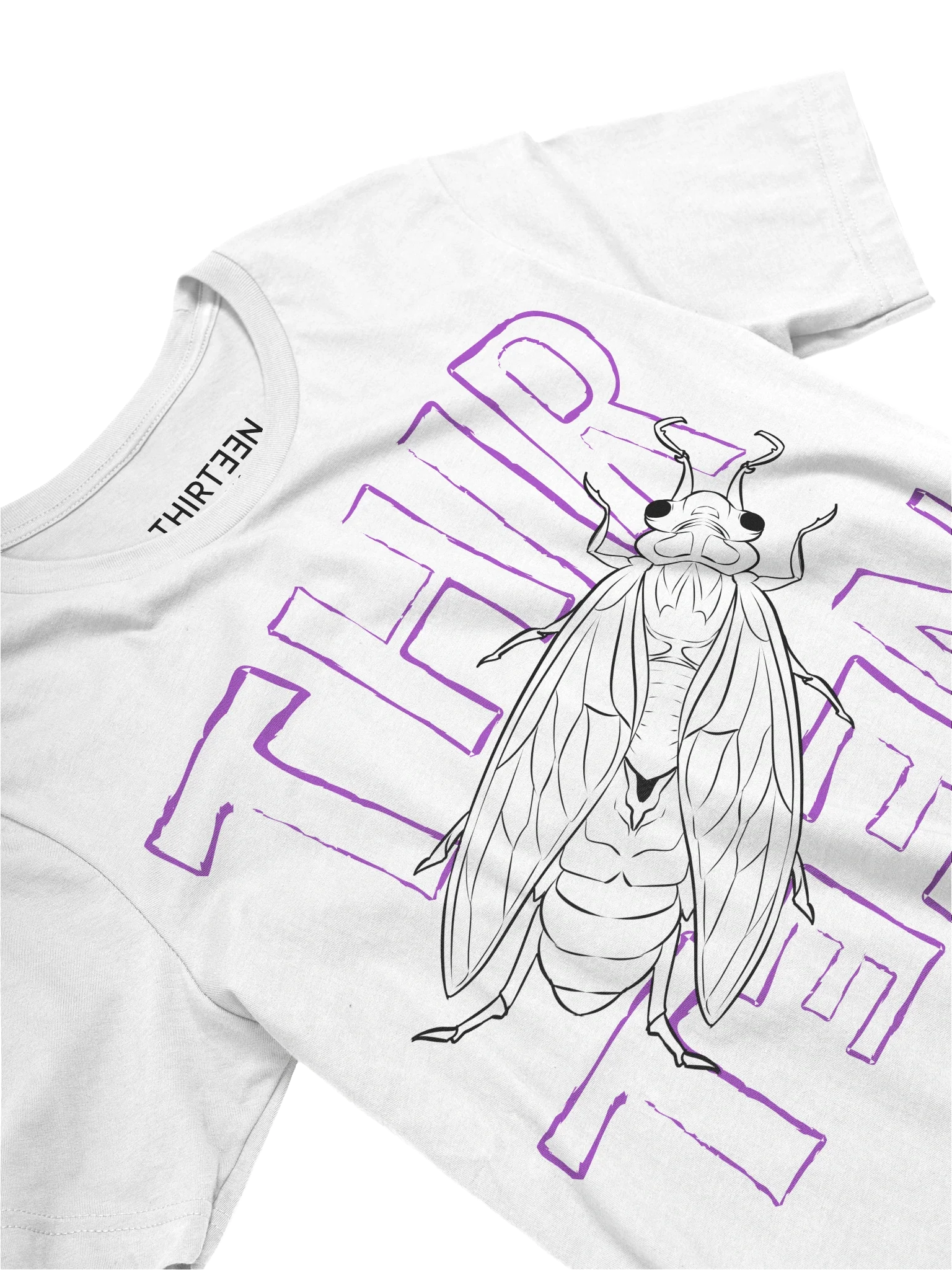 Sick Cicada Shirt (white) product image (3)