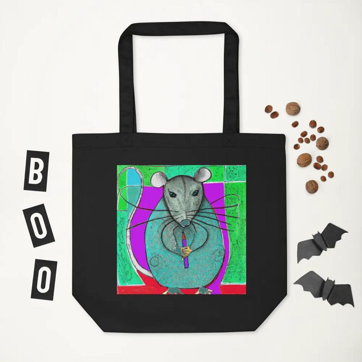 Arty Ratty tote bag product image (2)