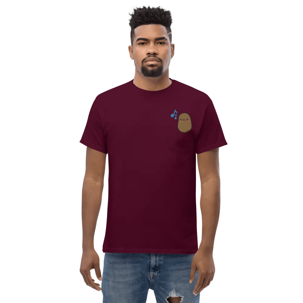 Embroidered Singing Potato T-Shirt product image (77)