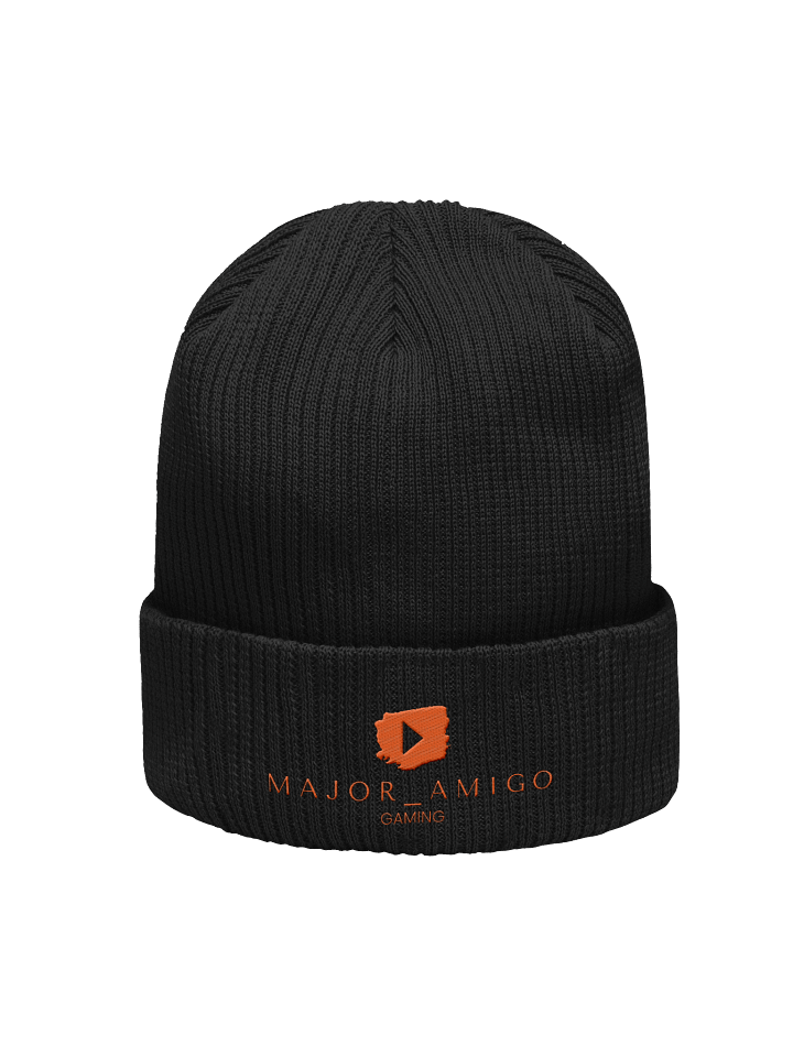 MajorAmigoGaming Logo – Bio-Ribbed Beanie product image (4)