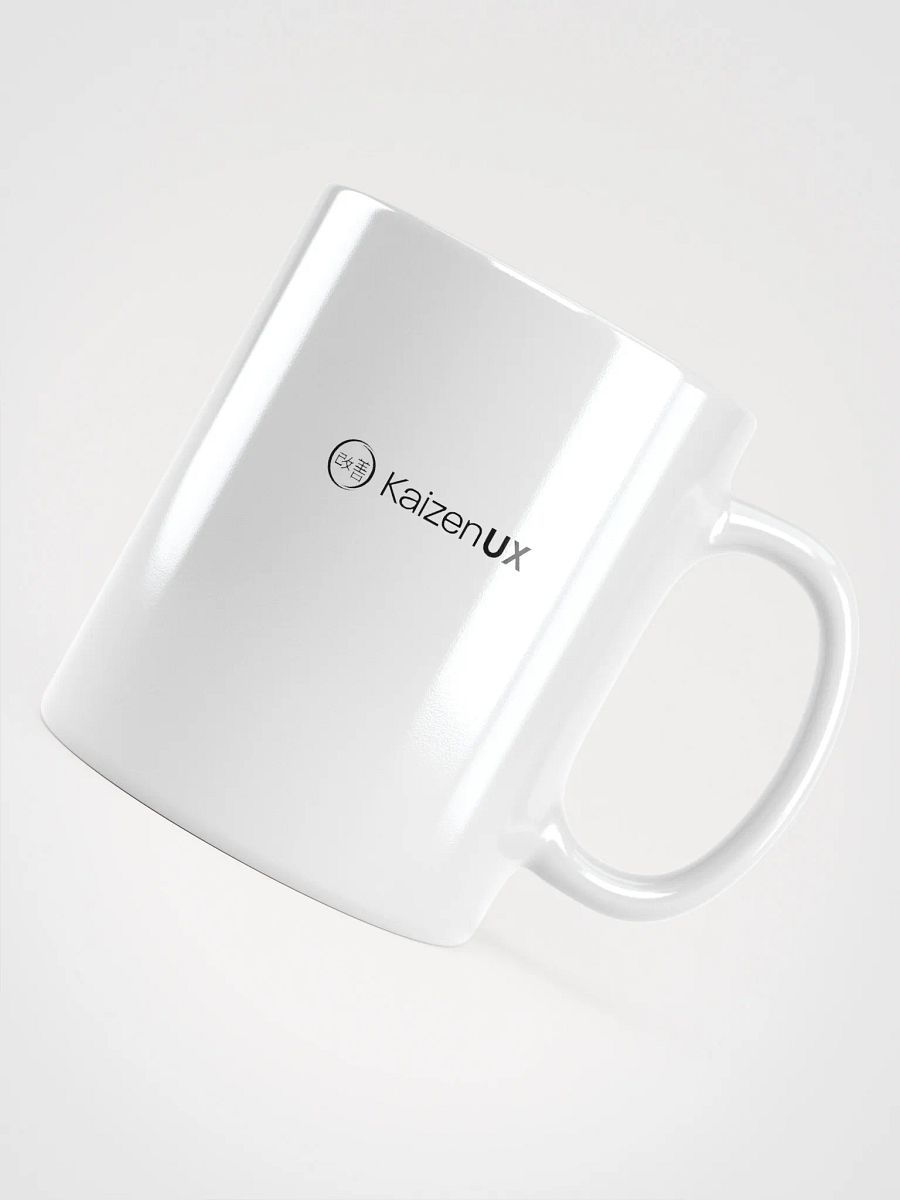 UX ≠ UI White Mug product image (6)