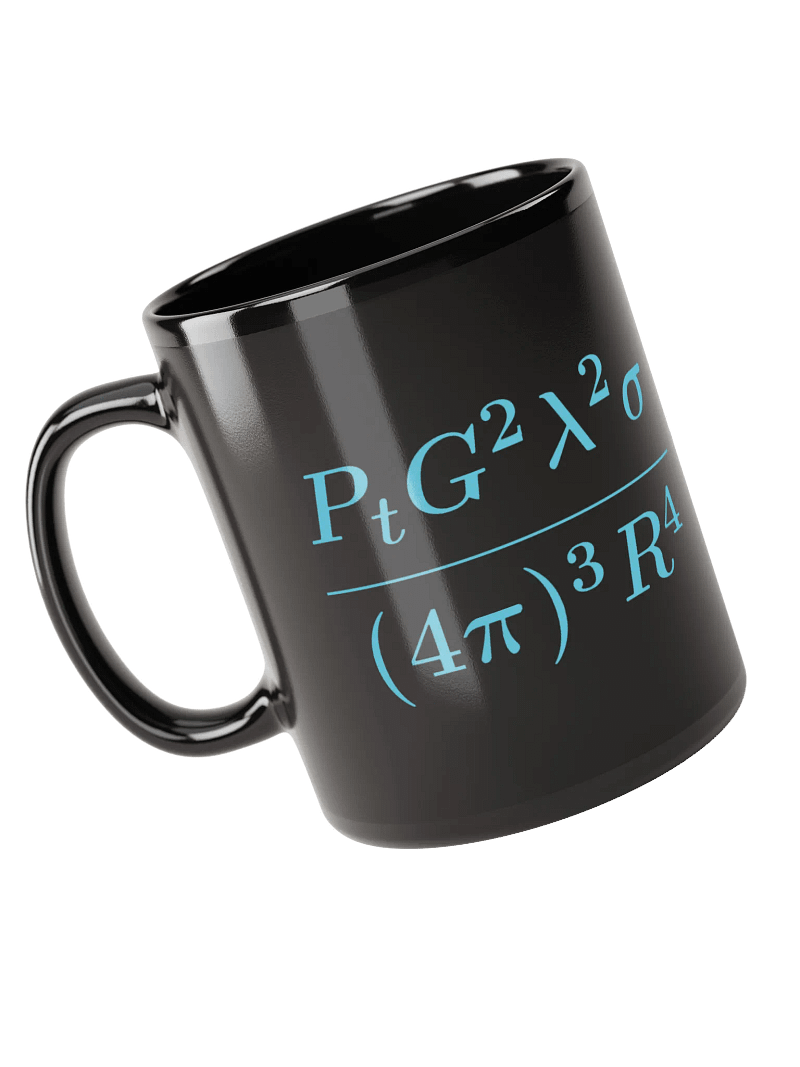 Radar Signal-to-Noise Ratio Mug
