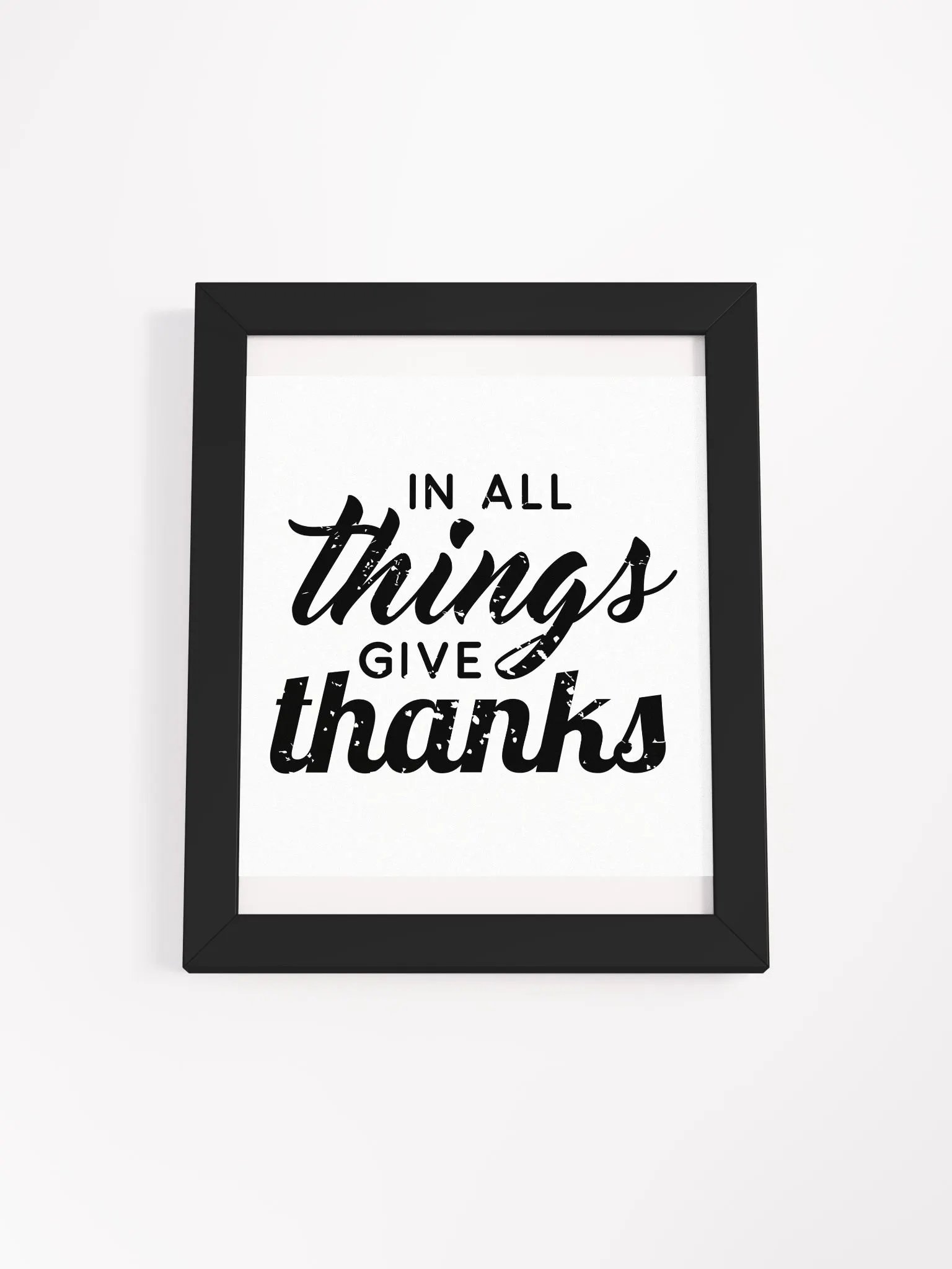 Gratitude in Style Framed Poster product image (1)