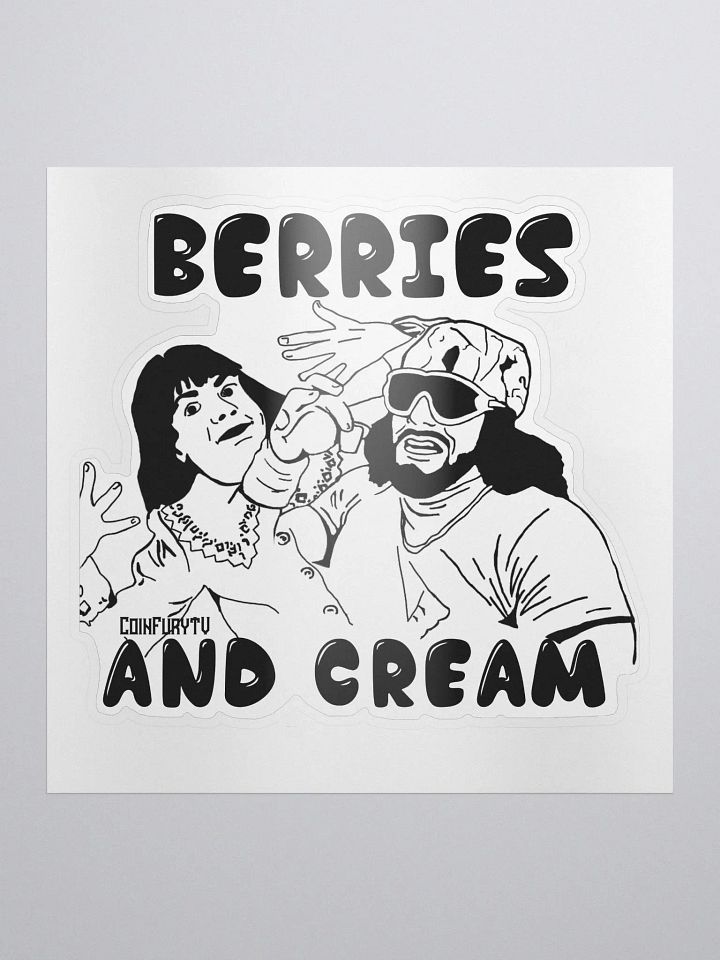 Berries and The Cream - Sticker product image (1)
