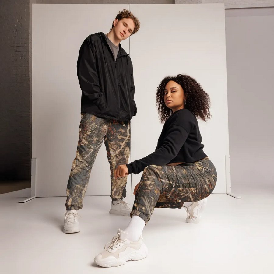 Unisex Track Pants - Dead Split - It Happennnns Camo product image (12)