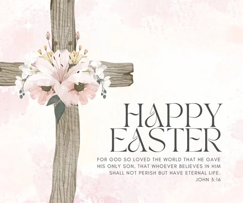 He is risen! Celebrating hope, love, and new beginnings this Easter Sunday. 🐣✝️ #EasterJoy