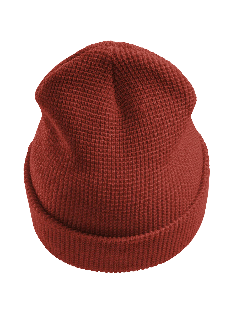 Orange Cat Waffle Beanie product image (5)
