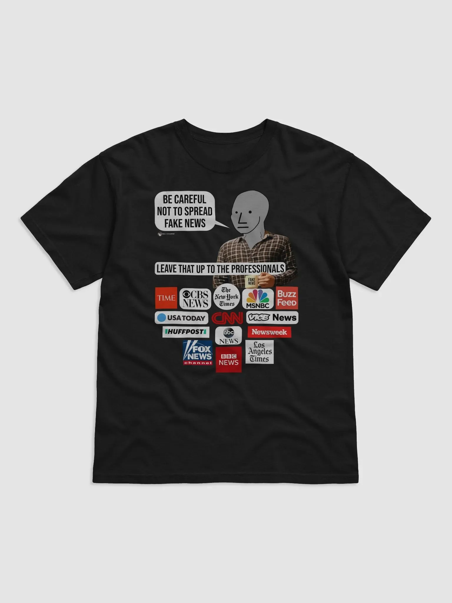 Be careful T-shirt product image (1)