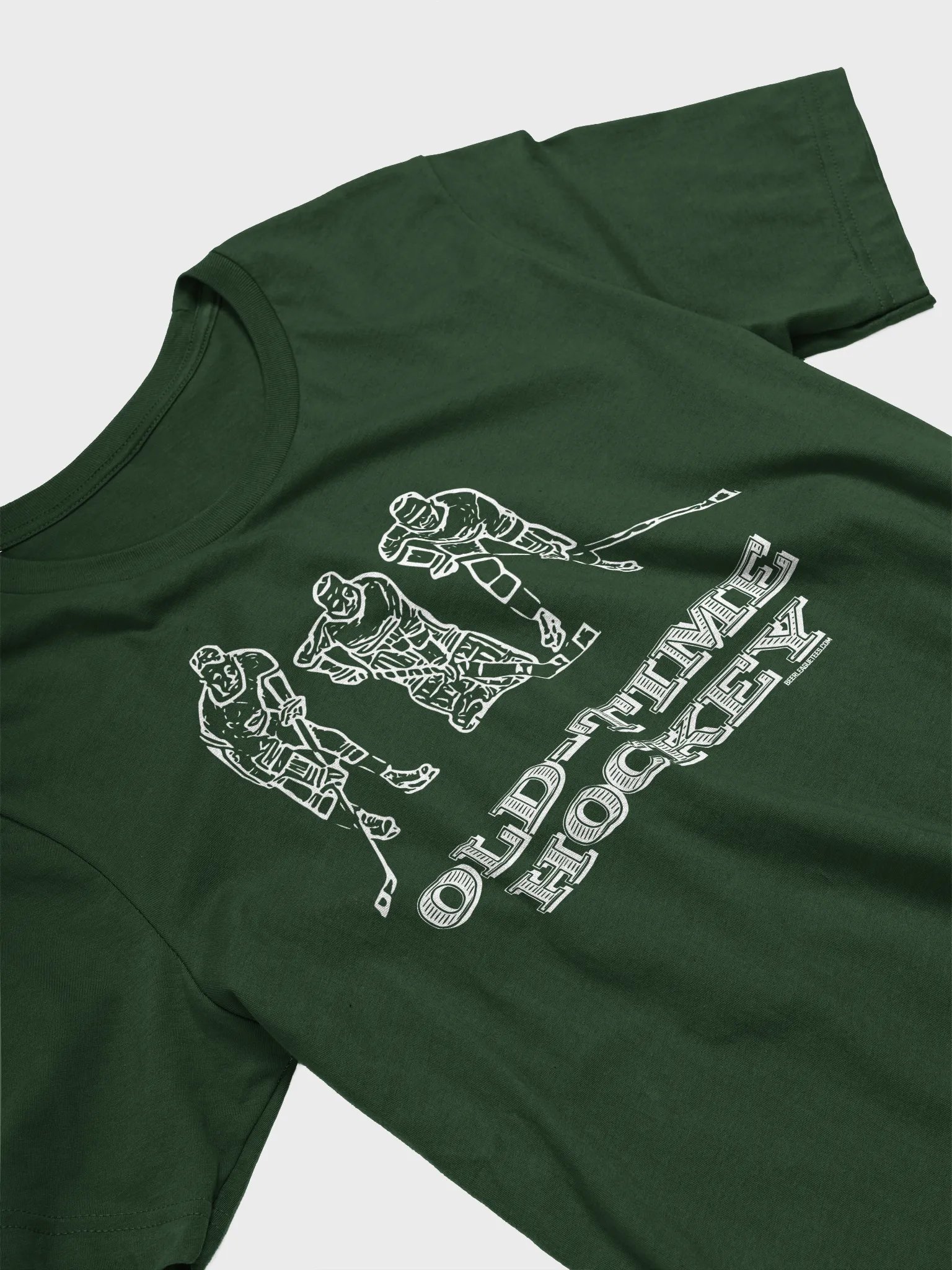Funny Hockey T-Shirt - Old-Time Hockey - Beer League T-Shirt For Men - Gift for Old-Timers Who Play or Love Hockey product image (4)