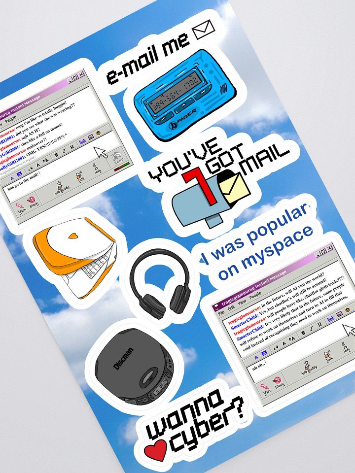 Internet Hottie Sticker Sheet product image (1)