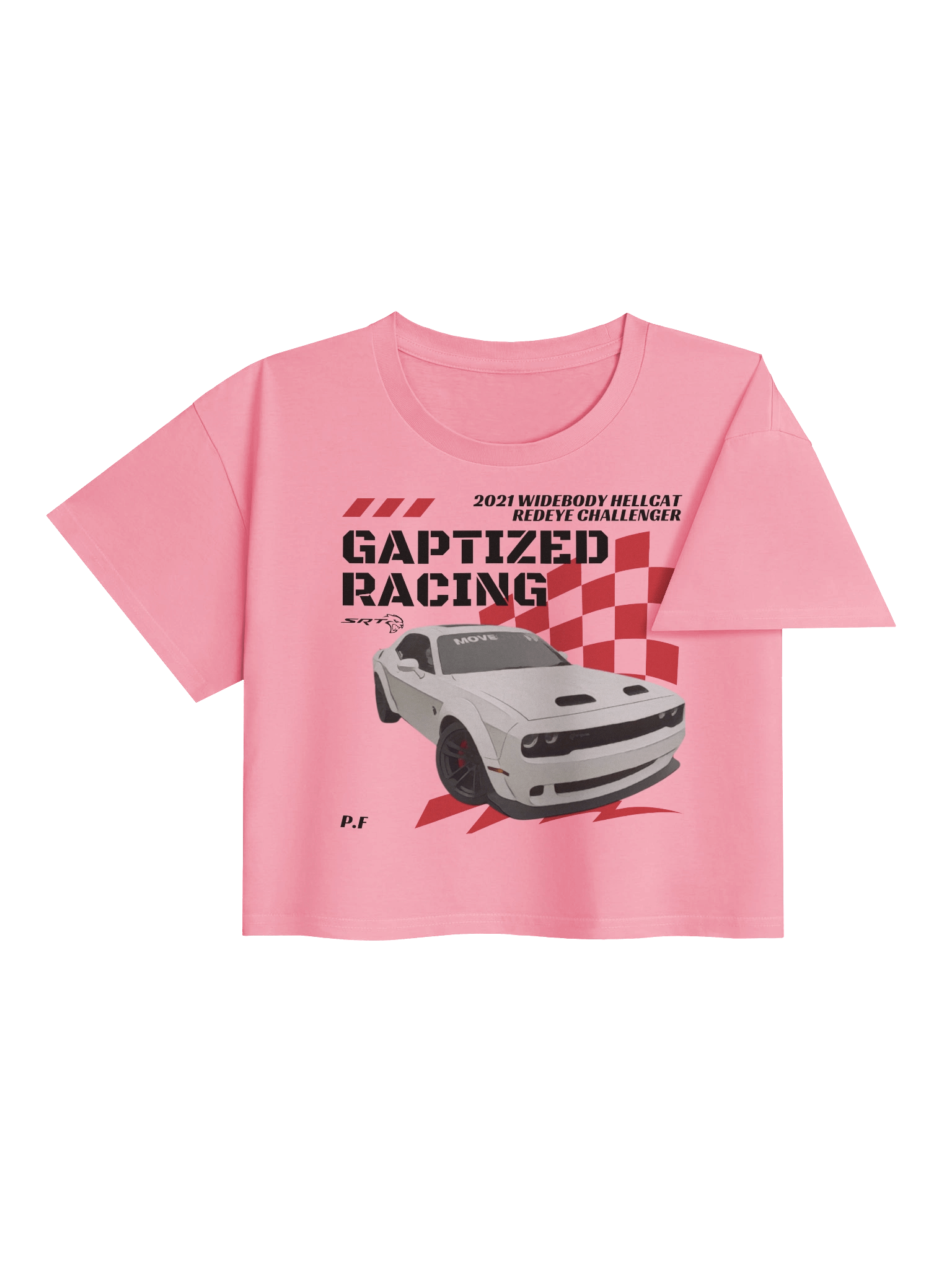 Gaptized Racing™ Women’s Crop Top Tee product image (4)