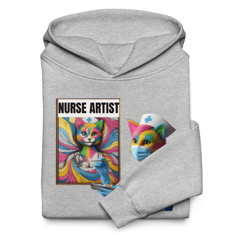 Whimsical Nurse Artist Oversized Hoodie product image (30)