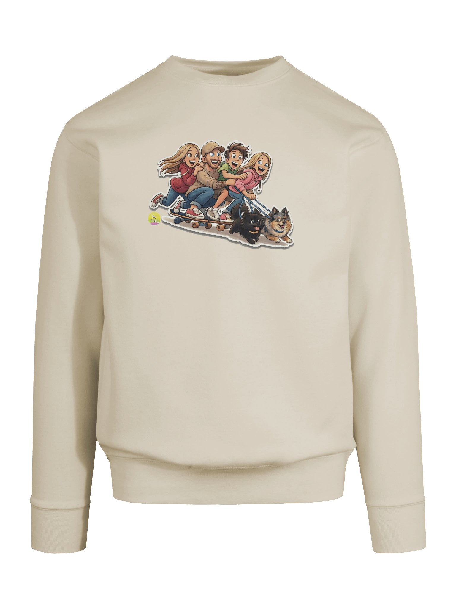 Skateboarding My PB & J Adult Sweatshirt product image (4)