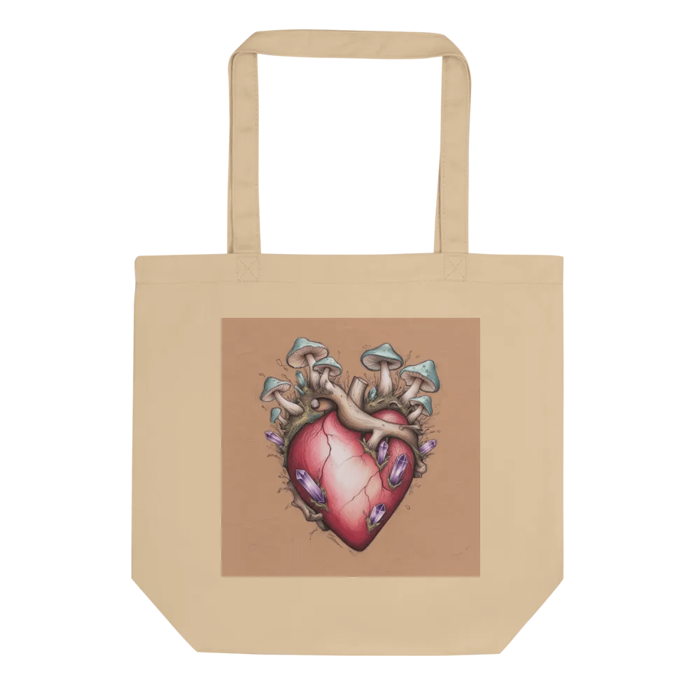 Corrupted Heart Tote Bag product image (1)