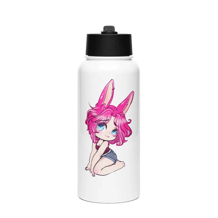 Bun Chibi Stainless Steel Water Bottle product image (1)
