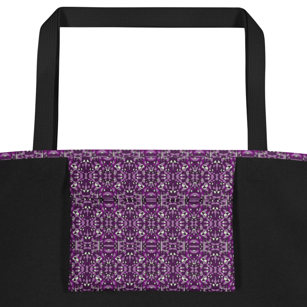 Starlight Mulberry – Large Tote Bag with Pocket product image (3)