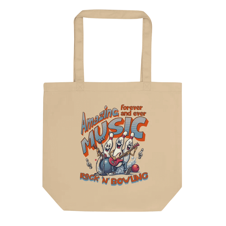 Amazing Music Rock N Bowl Tote Bag product image (1)