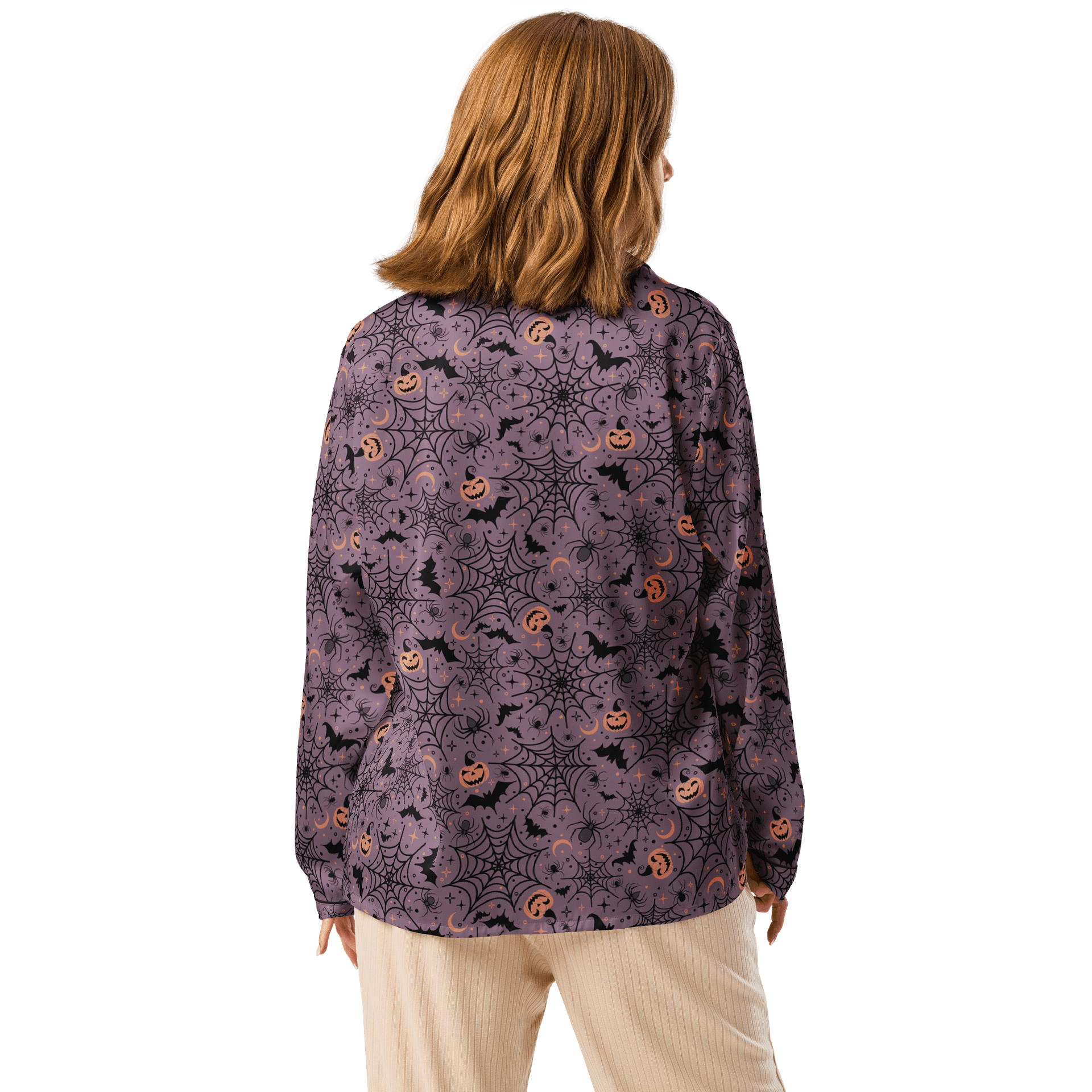 Retro Halloween Pajama Shirt in Purple product image (2)