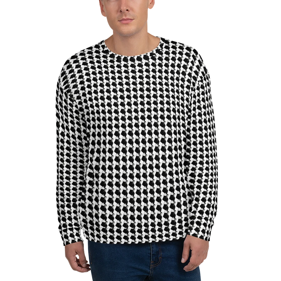 gigaJIMstooth pattern crew neck sweater product image (2)