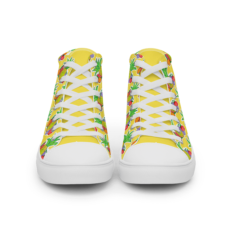 Tropical fruit punch High Top canvas shoes product image (3)