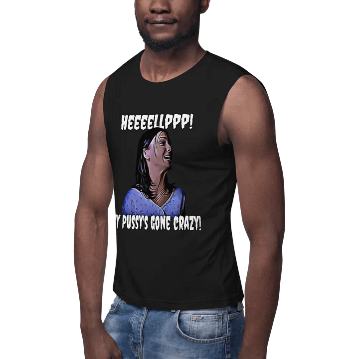 Help! my pussy's gone crazy! Bella+Canvas Muscle Tank product image (2)