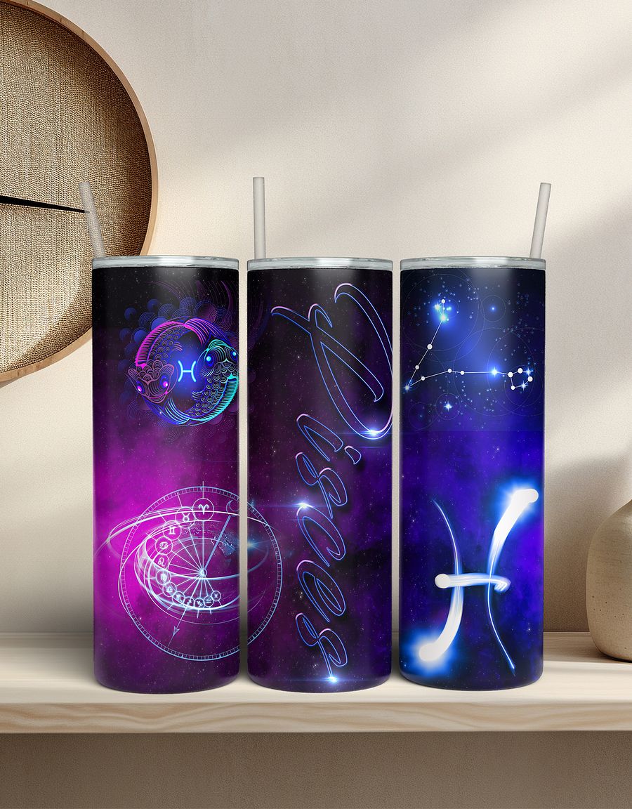 Pisces Zodiac Tumbler product image (2)