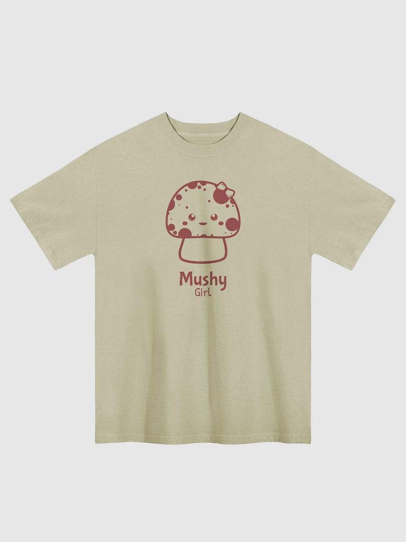 Mushy Girl Design Oversized T-Shirt by AS Colour 5082 | Premium Faded Tee for Casual Style