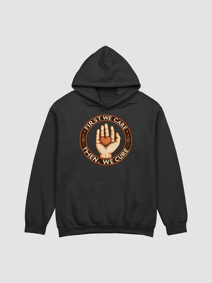 Care & Cure Heart Hoodie product image (6)