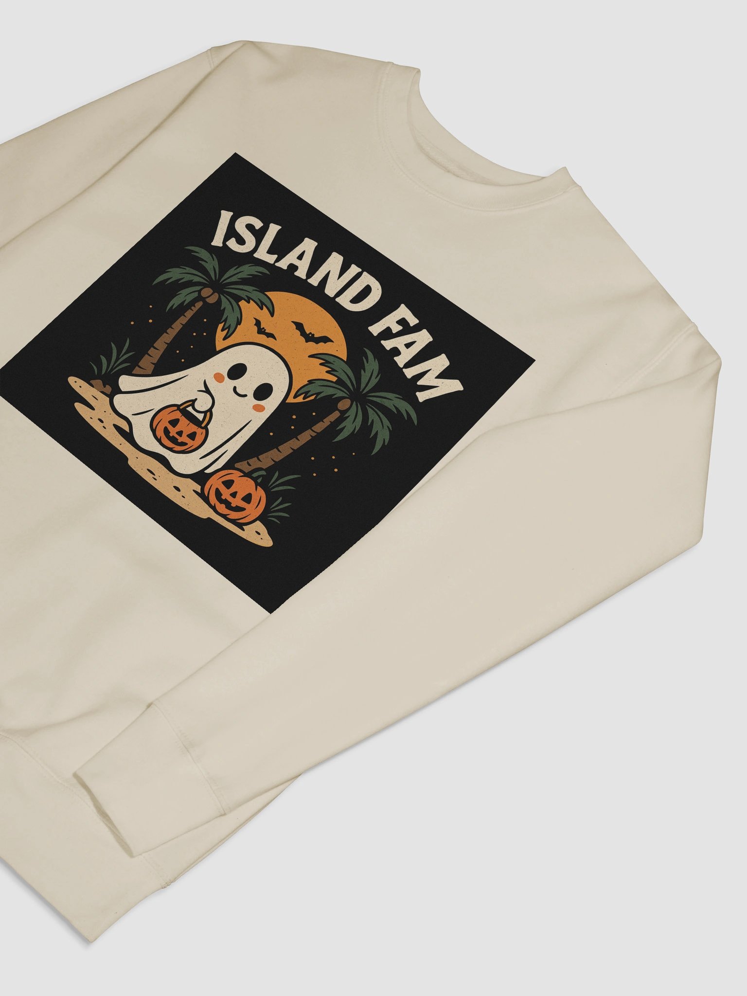 Tropical Halloween Ghost Premium Sweatshirt product image (14)