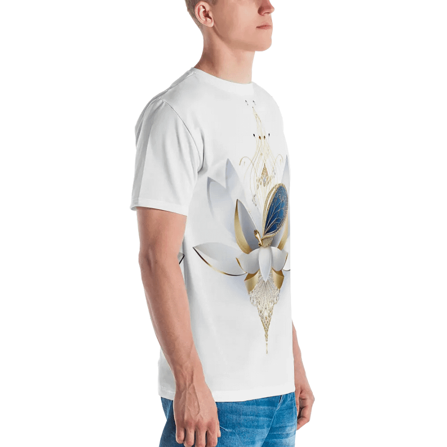 Gold Lotus T shirt product image (3)