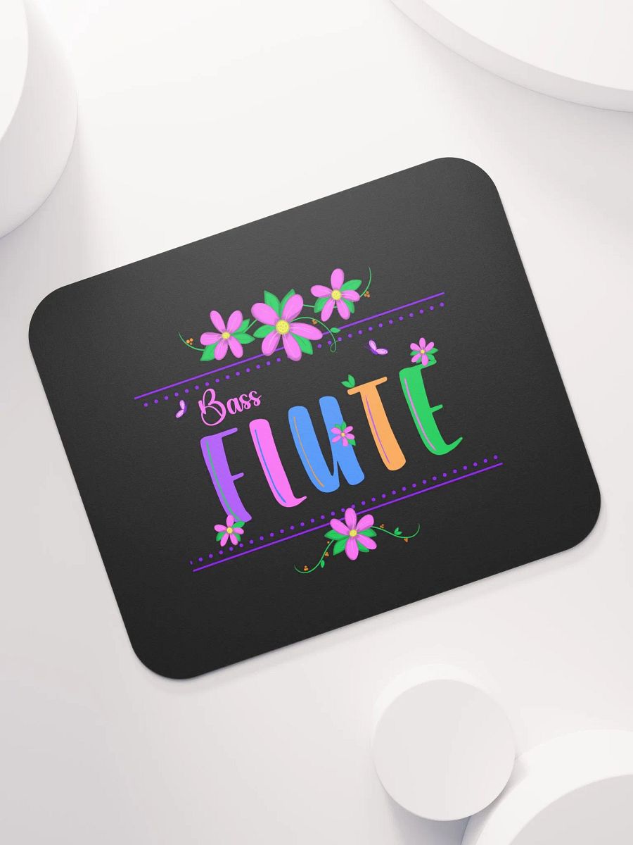 Floral Flute Bass Mouse Pad product image (7)