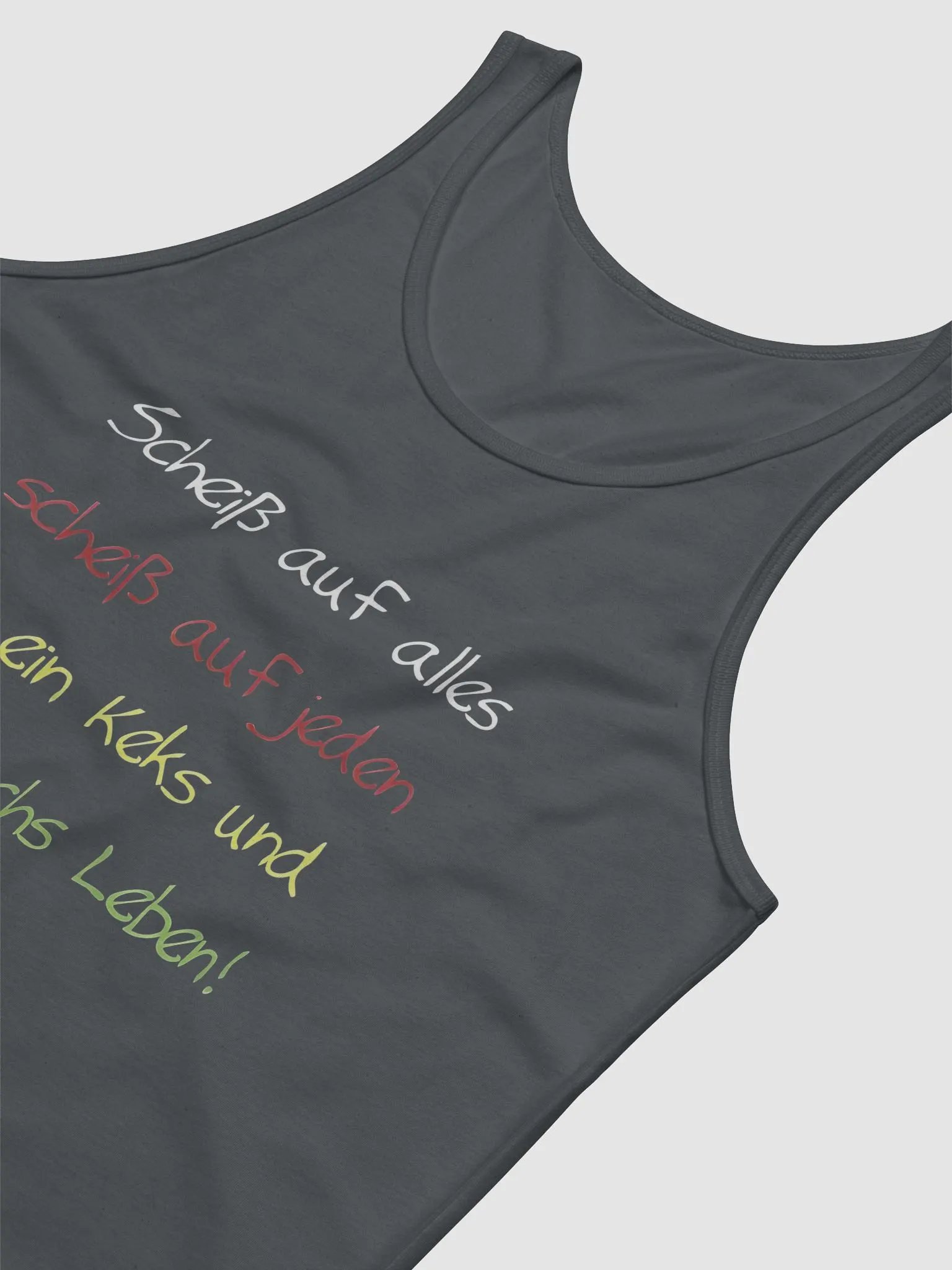 Scheiß auf alles Männer Tank Top product image (21)