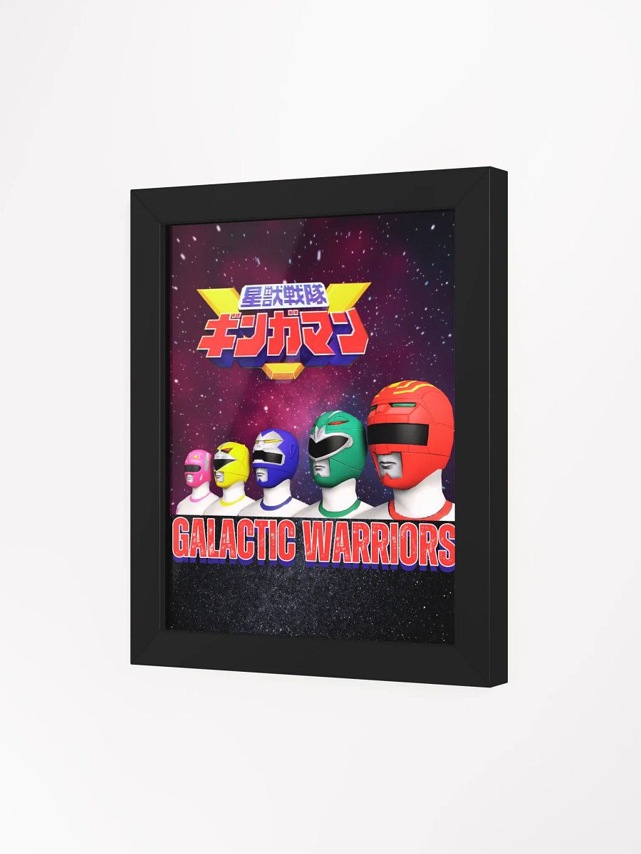 Galactic Warriors Helmeted Poster product image (26)